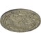 Ekena Millwork Foster Acanthus Leaf Medallion (Canopies up to 2 1/4"), 20 1/2"OD x 1 1/2"P, Castle Stone Crackle CM20FOCSC - alternate 2